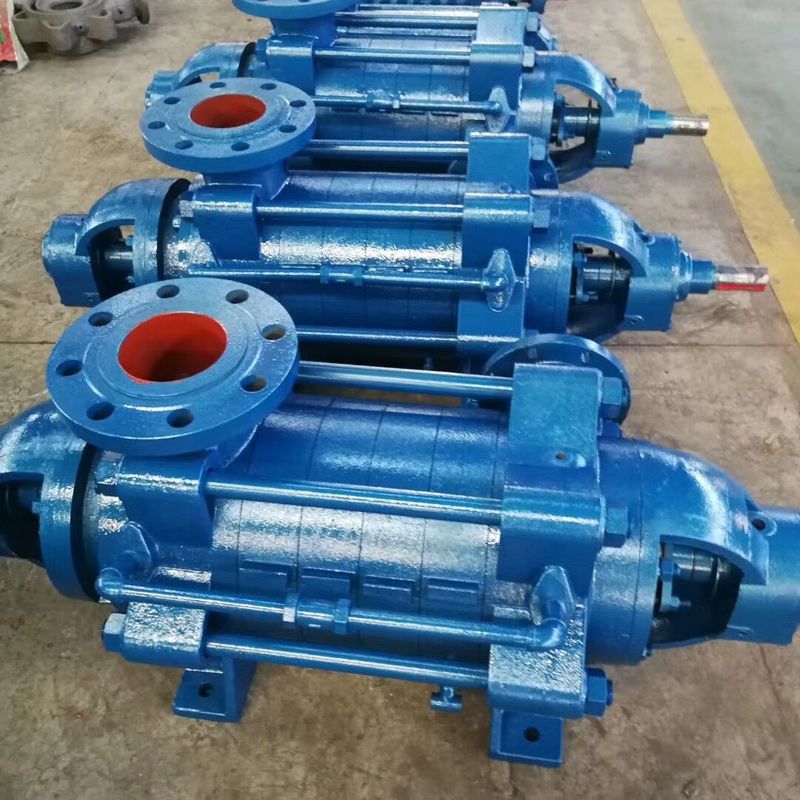 D type pump is horizontal, single-suction multi-stage, sectional centrifugal pump