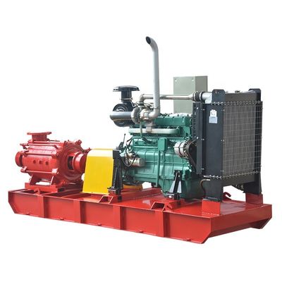 Large Capacity Emergency Fire Water Pump System Standard Inlet / Outlet Diameter