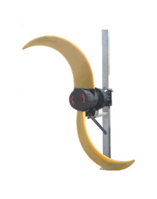 Yellow Banana Impeller Submersible Mixers Sewage Electric QDT4/4