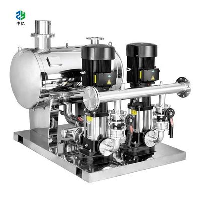 Frequency Booster Water Pump vertical multistage centrifugal Booster Water Supply Pump Set