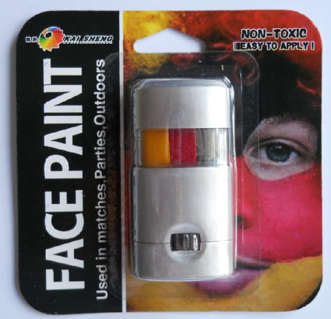 Faint type.France flag face paint.Hot-seller