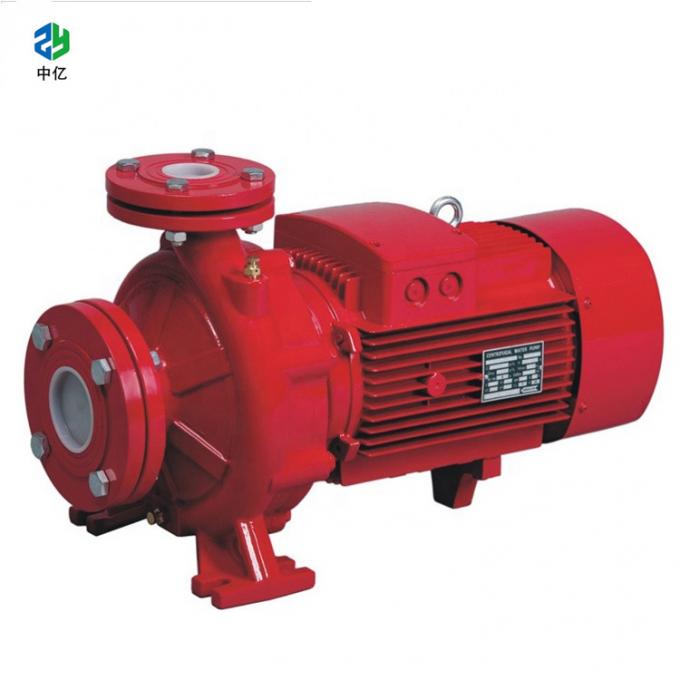Mobile Single Stage Horizontal Fire Fighting Equipment Water Pump for Park