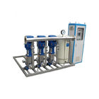 Vertical multistage centrifugal pump set