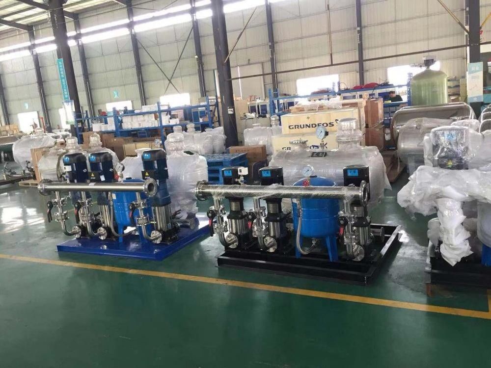 Frequency Booster Water Pump Supply Equipment water Booster Set, Water Pumping machine, booster pump