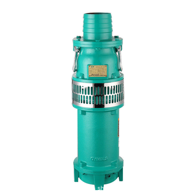 QY stainless steel submersible pump oil immersed submersible pump green color sliver color