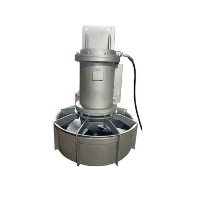 Three Impeller Submersible Mixer Pump 15Kw With Two Independent Mechanical Seals