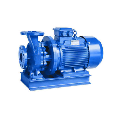 ISW Horizontal Single Stage Centrifugal Pump Inline End Suction, 380V/50/60Hz, Cast Iron Material