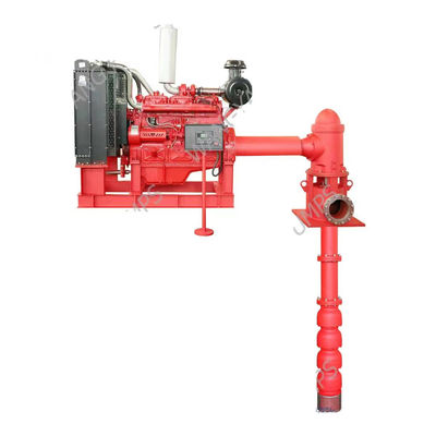 High Motor Power Fire Pump And Jockey Pump Long Shaft Diesel Engine Fire Pump