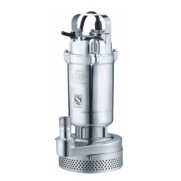 QDX 1.5HP Stainless Steel Submersible Water Pump for Well Pumping,River Pumping