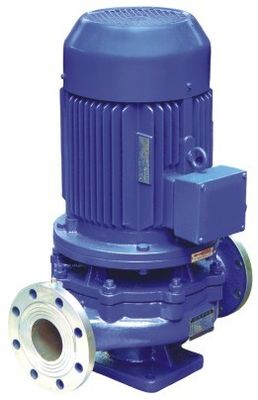 ISW Horizontal Single Stage Centrifugal Pump Inline End Suction, 380V/50/60Hz, Cast Iron Material