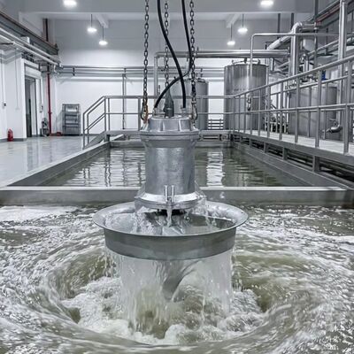 Good price Electric powered submersible agitator featuring power rating range 0.85 to 22 kilowatts suitable for wastewater treatment and chemical mixing online