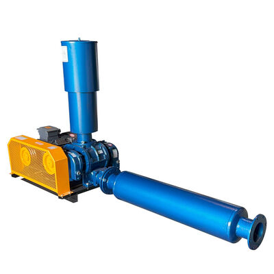 Good price Horizontal Mounting Type Roots Blower With Electric Motor Power Source Flow Capacity 3179 To 1396 Cubic Meters Per Minute online