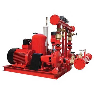1000GPM 10Bar Emergency Fire Water Pump System Diesel Fuel 2950RPM