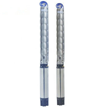 Stainless 304 Borewell Submersible Pump 3hp Submersible Well Pump  Hermetically Sealed Motor Thermally Protected Water P